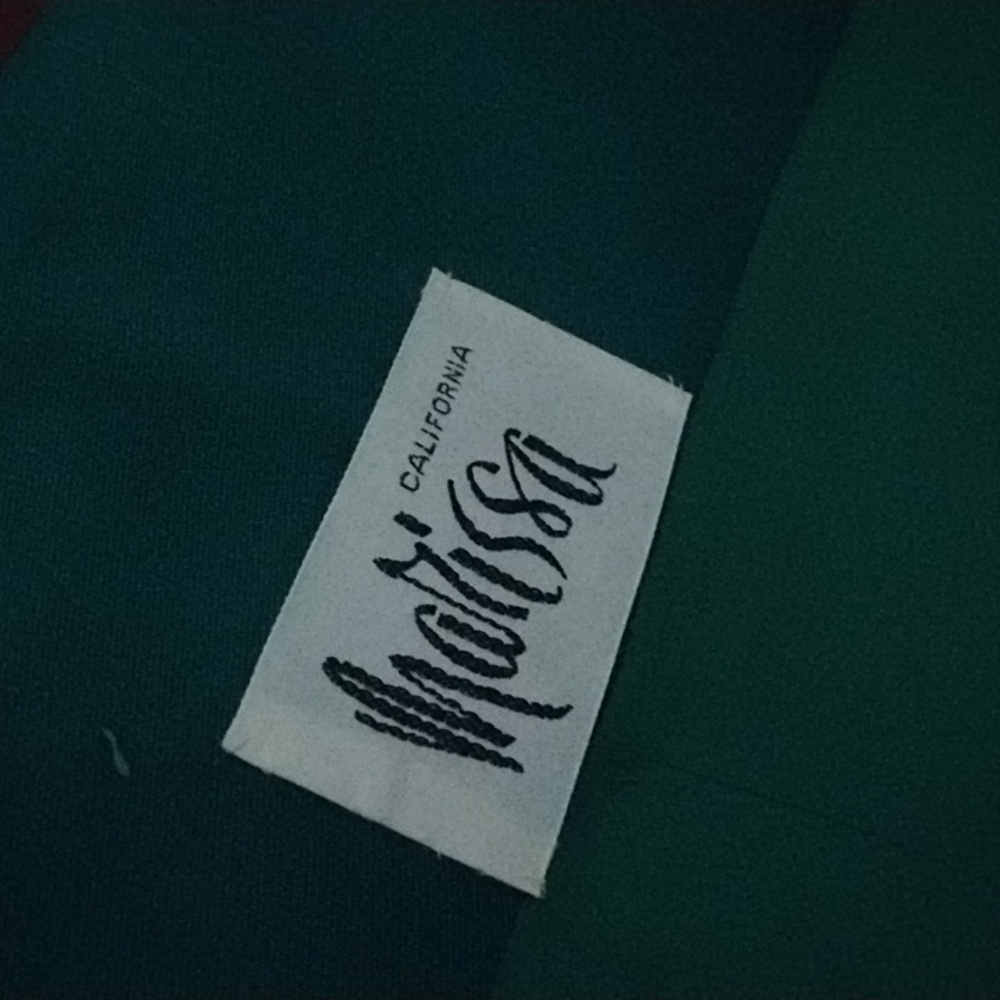 Vintage 50's 60's Emerald Green Raw Silk Suit Mink Cuffs Marissa California New? - Picture 6 of 11